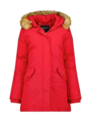 Geographical Norway Parka "Dinasty" w kolorze czerwonym rozmiar: XXL