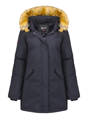 Geographical Norway Parka "Dinasty" w kolorze granatowym rozmiar: M