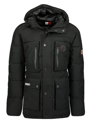 Geographical Norway Parka w kolorze czarnym rozmiar: S