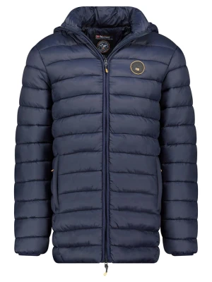 Geographical Norway Płaszcz pikowany "Amigomap" w kolorze granatowym rozmiar: S