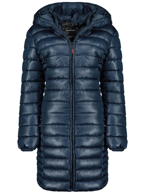 Geographical Norway Płaszcz pikowany "Annecy" w kolorze granatowym rozmiar: S