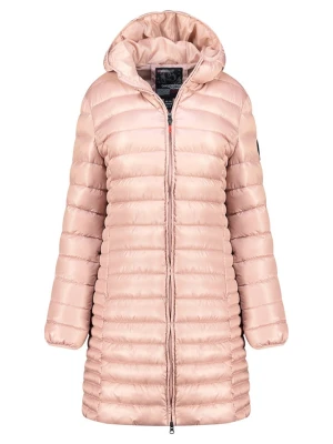 Geographical Norway Płaszcz pikowany "Annecy" w kolorze jasnoróżowym rozmiar: S