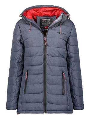 Geographical Norway Płaszcz pikowany "Astana" w kolorze niebieskim rozmiar: S