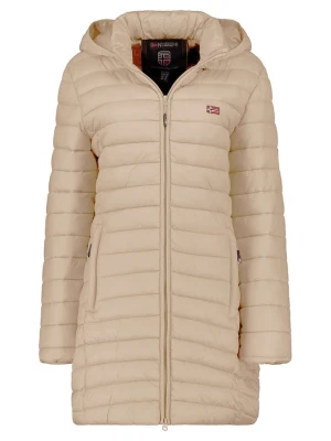 Geographical Norway Płaszcz pikowany "Atika" w kolorze beżowym rozmiar: XXL