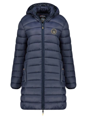 Geographical Norway Płaszcz pikowany "Atikamap" w kolorze granatowym rozmiar: M