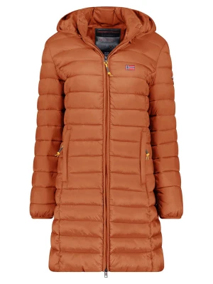 Geographical Norway Płaszcz pikowany "Atikolor" w kolorze karmelowym rozmiar: XL
