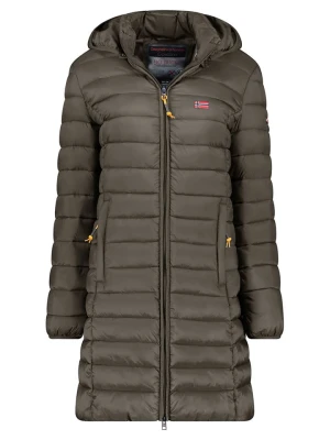 Geographical Norway Płaszcz pikowany "Atikolor" w kolorze khaki rozmiar: L