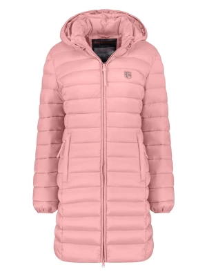 Geographical Norway Płaszcz pikowany "Atikotal" w kolorze jasnoróżowym rozmiar: XXL
