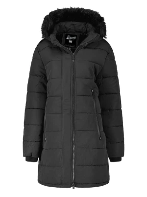 Geographical Norway Płaszcz pikowany "Atruche" w kolorze czarnym rozmiar: M
