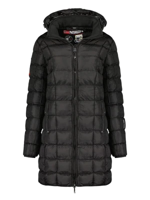 Geographical Norway Płaszcz pikowany "Babette" w kolorze czarnym rozmiar: M