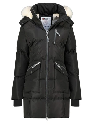 Geographical Norway Płaszcz pikowany "Balaland" w kolorze czarnym rozmiar: S