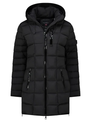 Geographical Norway Płaszcz pikowany "Bastia" w kolorze czarnym rozmiar: XXL
