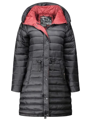 Geographical Norway Płaszcz pikowany "Batiga" w kolorze czarnym rozmiar: L