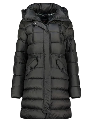 Geographical Norway Płaszcz pikowany "Bertille" w kolorze czarnym rozmiar: XXL