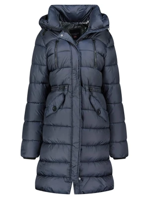Geographical Norway Płaszcz pikowany "Bertille" w kolorze granatowym rozmiar: S