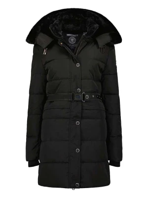 Geographical Norway Płaszcz pikowany "Bettino" w kolorze czarnym rozmiar: XL