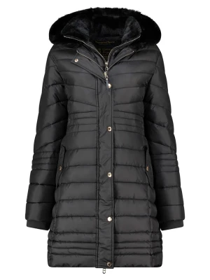 Geographical Norway Płaszcz pikowany "Biensur" w kolorze czarnym rozmiar: XL