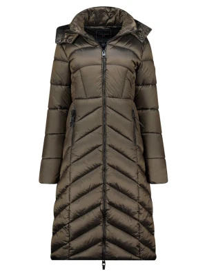 Geographical Norway Płaszcz pikowany "Blanche" w kolorze khaki rozmiar: 3XL