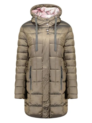 Geographical Norway Płaszcz pikowany "Bulli" w kolorze khaki rozmiar: XXL