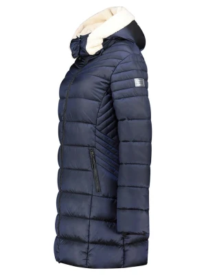 Geographical Norway Płaszcz pikowany "Carenne" w kolorze granatowym rozmiar: XL