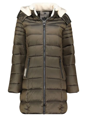 Geographical Norway Płaszcz pikowany "Carenne" w kolorze khaki rozmiar: 3XL