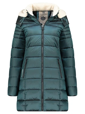 Geographical Norway Płaszcz pikowany "Carenne" w kolorze morskim rozmiar: XL