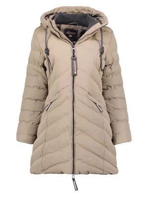 Geographical Norway Płaszcz pikowany "Clarisal" w kolorze beżowym rozmiar: L