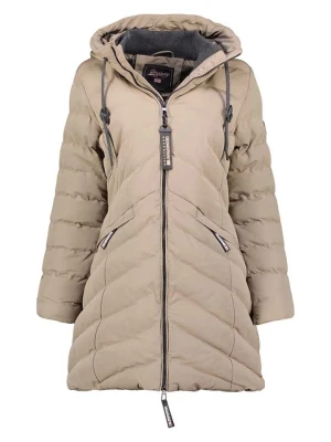 Geographical Norway Płaszcz pikowany "Clarisal" w kolorze beżowym rozmiar: S