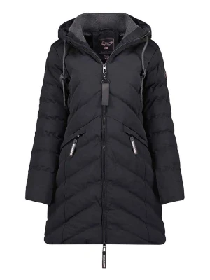 Geographical Norway Płaszcz pikowany "Clarisal" w kolorze czarnym rozmiar: L