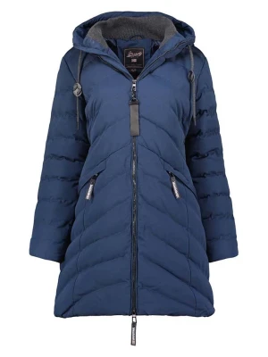 Geographical Norway Płaszcz pikowany "Clarisal" w kolorze granatowym rozmiar: L