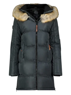 Geographical Norway Płaszcz pikowany w kolorze ciemnoszarym rozmiar: XXL