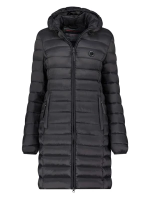 Geographical Norway Płaszcz pikowany w kolorze czarnym rozmiar: XL