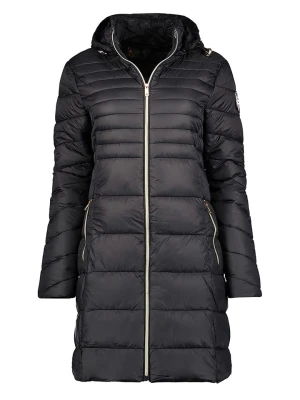 Geographical Norway Płaszcz pikowany w kolorze czarnym rozmiar: M
