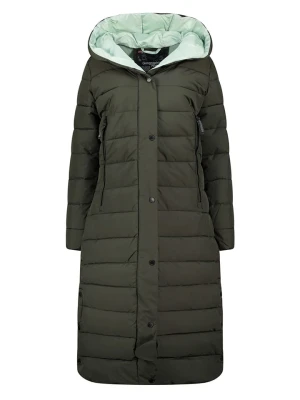 Geographical Norway Płaszcz pikowany w kolorze khaki rozmiar: L