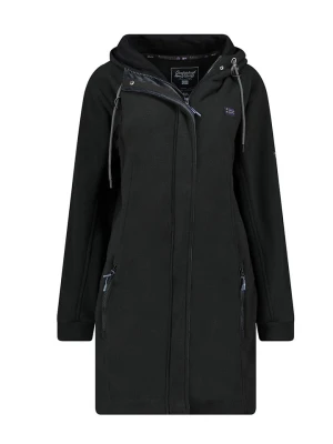 Geographical Norway Płaszcz polarowy "Timothe" w kolorze czarnym rozmiar: M