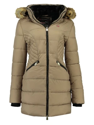 Geographical Norway Płaszcz zimowy "Abeille" w kolorze beżowym rozmiar: XL