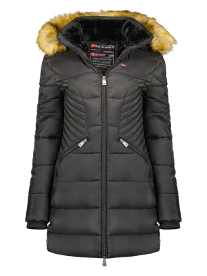 Geographical Norway Płaszcz zimowy "Abeille" w kolorze czarnym rozmiar: XXL