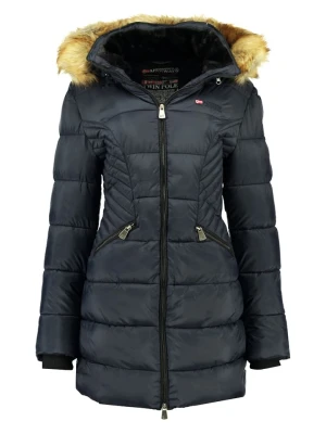 Geographical Norway Płaszcz zimowy "Abeille" w kolorze granatowym rozmiar: XXL