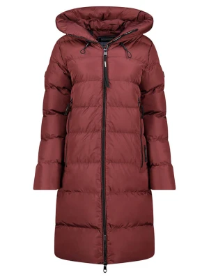 Geographical Norway Płaszcz zimowy "April" w kolorze bordowym rozmiar: 3XL