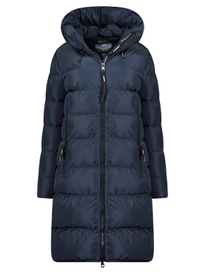 Geographical Norway Płaszcz zimowy "April" w kolorze granatowym rozmiar: 3XL