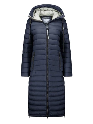 Geographical Norway Płaszcz zimowy "Azule" w kolorze granatowym rozmiar: L