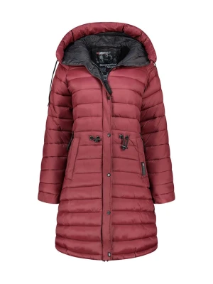 Geographical Norway Płaszcz zimowy "Batiga" w kolorze bordowym rozmiar: XL