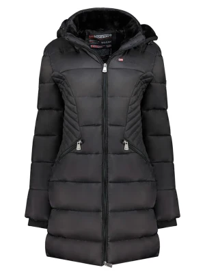 Geographical Norway Płaszcz zimowy "Bee" w kolorze czarnym rozmiar: XXL