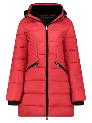 Geographical Norway Płaszcz zimowy "Bee" w kolorze czerwonym rozmiar: XXL
