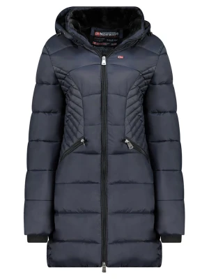 Geographical Norway Płaszcz zimowy "Bee" w kolorze granatowym rozmiar: XXL