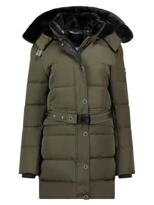 Geographical Norway Płaszcz zimowy "Bettino" w kolorze khaki rozmiar: M