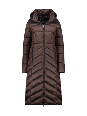 Geographical Norway Płaszcz zimowy "Blanche" w kolorze brązowym rozmiar: XL