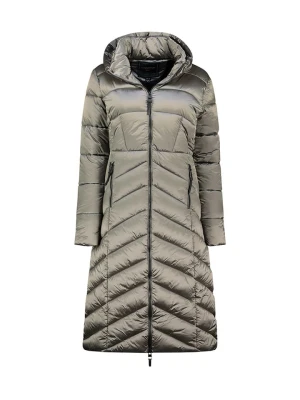 Geographical Norway Płaszcz zimowy "Blanche" w kolorze szarym rozmiar: XL