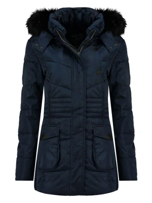 Geographical Norway Płaszcz zimowy "Bouvar" w kolorze granatowym rozmiar: 152