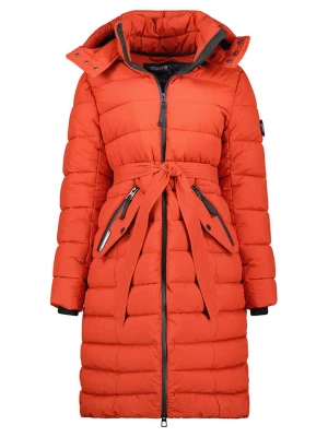 Geographical Norway Płaszcz zimowy "Cabima" w kolorze pomarańczowym rozmiar: XL